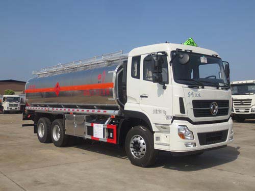 20噸東風(fēng)天龍后雙橋鋁合金油罐車(chē)圖片 20噸東風(fēng)天龍后雙橋鋁合金油罐車(chē)圖片
