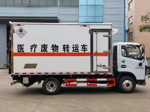 國六東風藍牌醫(yī)療廢物轉(zhuǎn)運車圖片 國六東風藍牌醫(yī)療廢物轉(zhuǎn)運車圖片