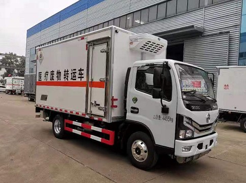 國六東風藍牌醫(yī)療廢物轉(zhuǎn)運車圖片 國六東風藍牌醫(yī)療廢物轉(zhuǎn)運車圖片