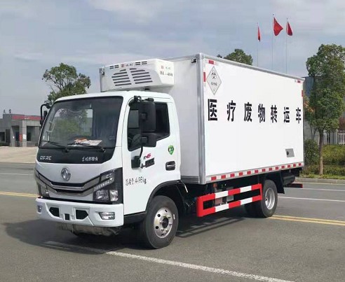 國六東風藍牌醫(yī)療廢物轉(zhuǎn)運車圖片 國六東風藍牌醫(yī)療廢物轉(zhuǎn)運車圖片