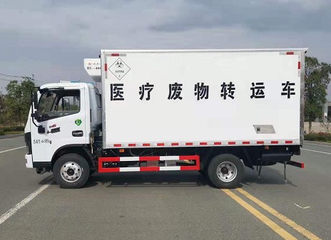 國六東風藍牌醫(yī)療廢物轉(zhuǎn)運車圖片 國六東風藍牌醫(yī)療廢物轉(zhuǎn)運車圖片