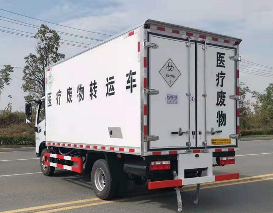 國六東風藍牌醫(yī)療廢物轉(zhuǎn)運車圖片 國六東風藍牌醫(yī)療廢物轉(zhuǎn)運車圖片