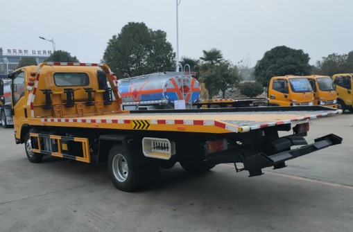 國六慶鈴五十鈴KV100黃牌清障車