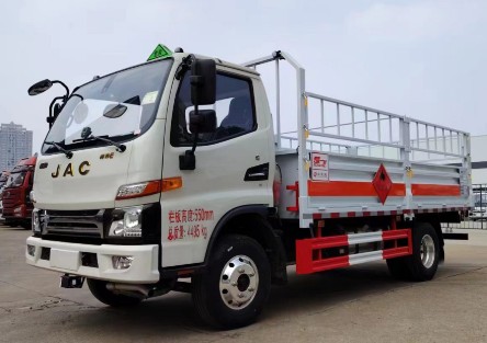 江淮藍(lán)牌2類氣瓶運(yùn)輸車