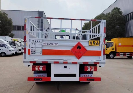 江淮藍(lán)牌2類氣瓶運(yùn)輸車
